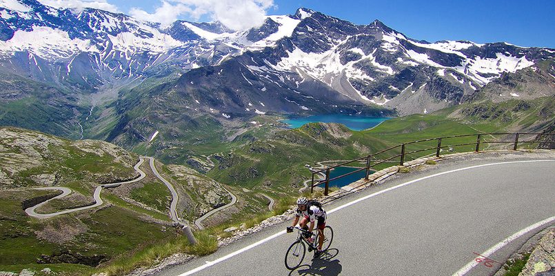 Cycling in the Alps