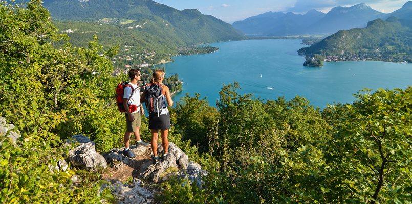 Hiking in Annecy